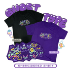 Embroidered Ghost-type Shirt