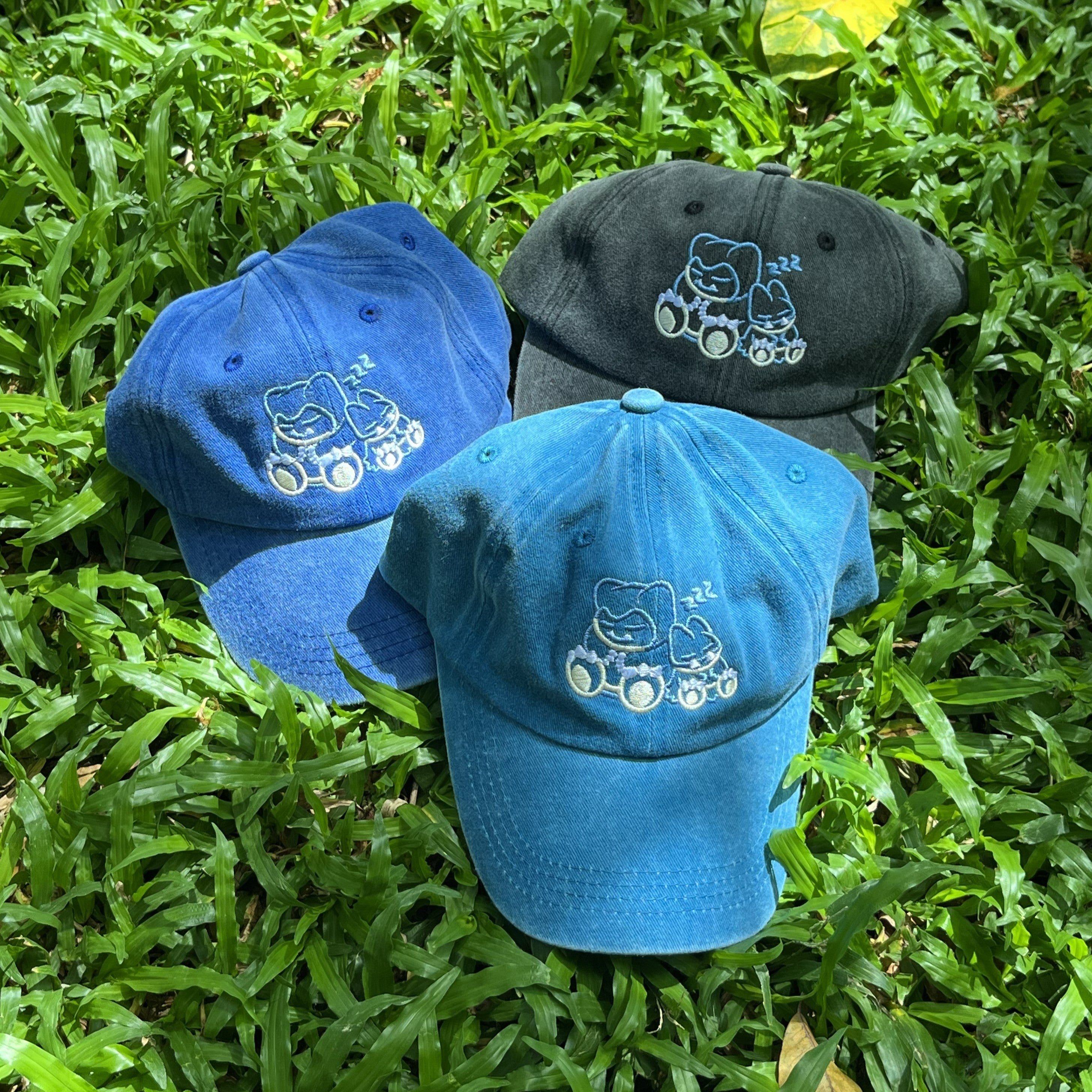 Embroidered Snorlax-Munchlax "Sleepy" Cap