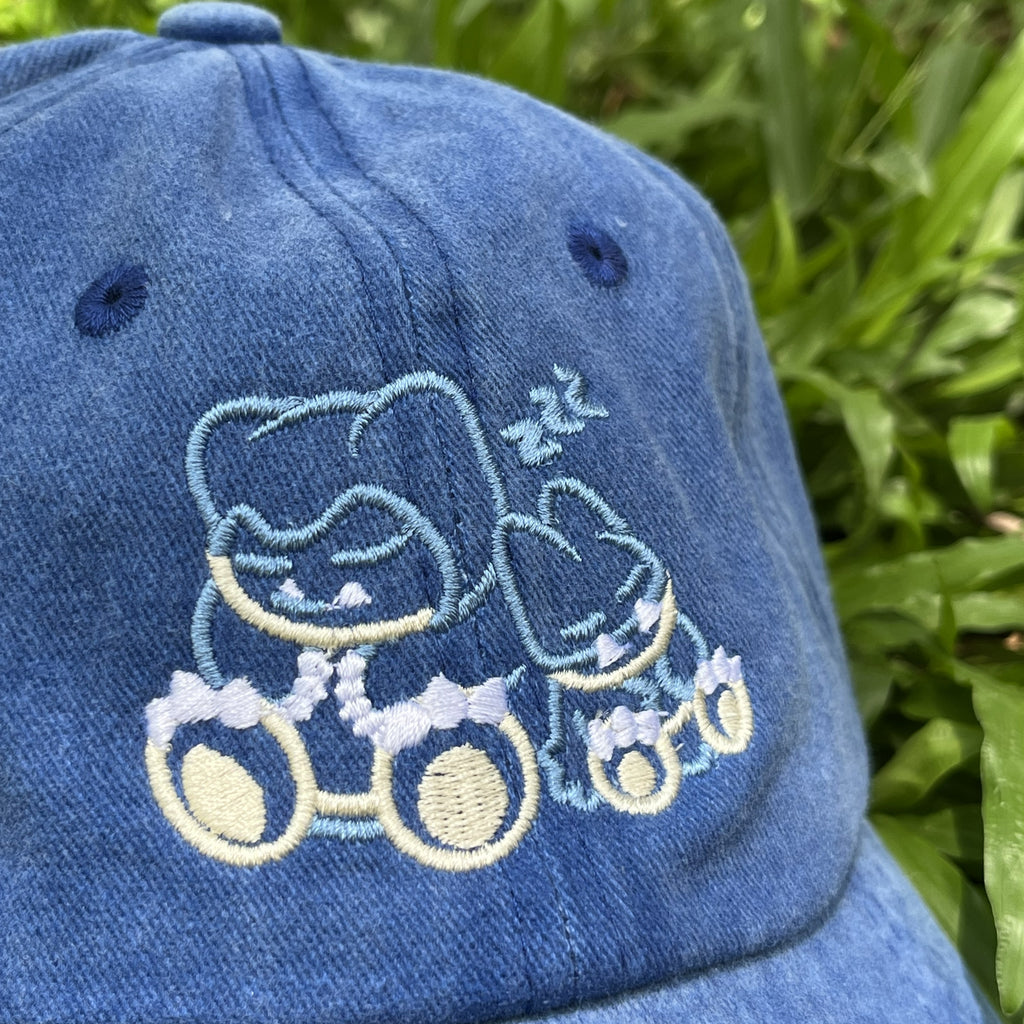Embroidered Snorlax-Munchlax "Sleepy" Cap