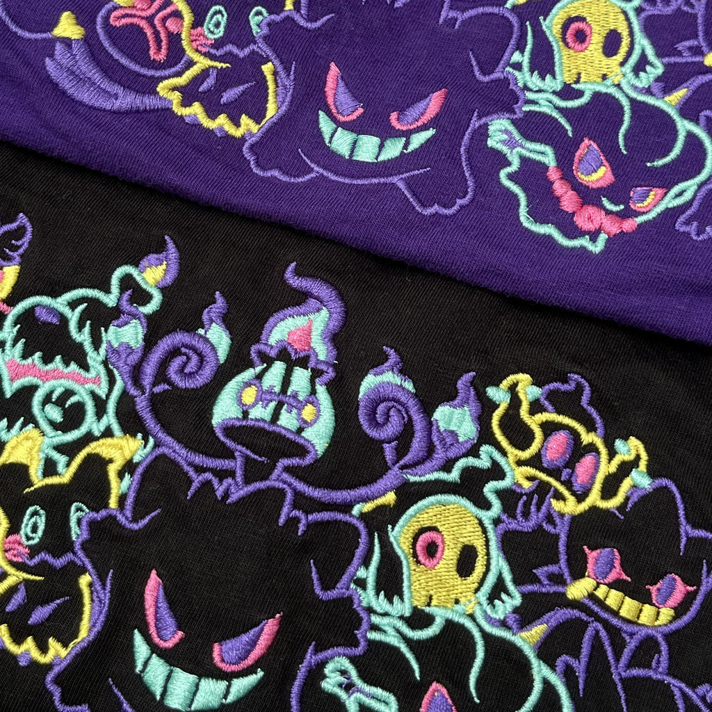 Embroidered Ghost-type Shirt
