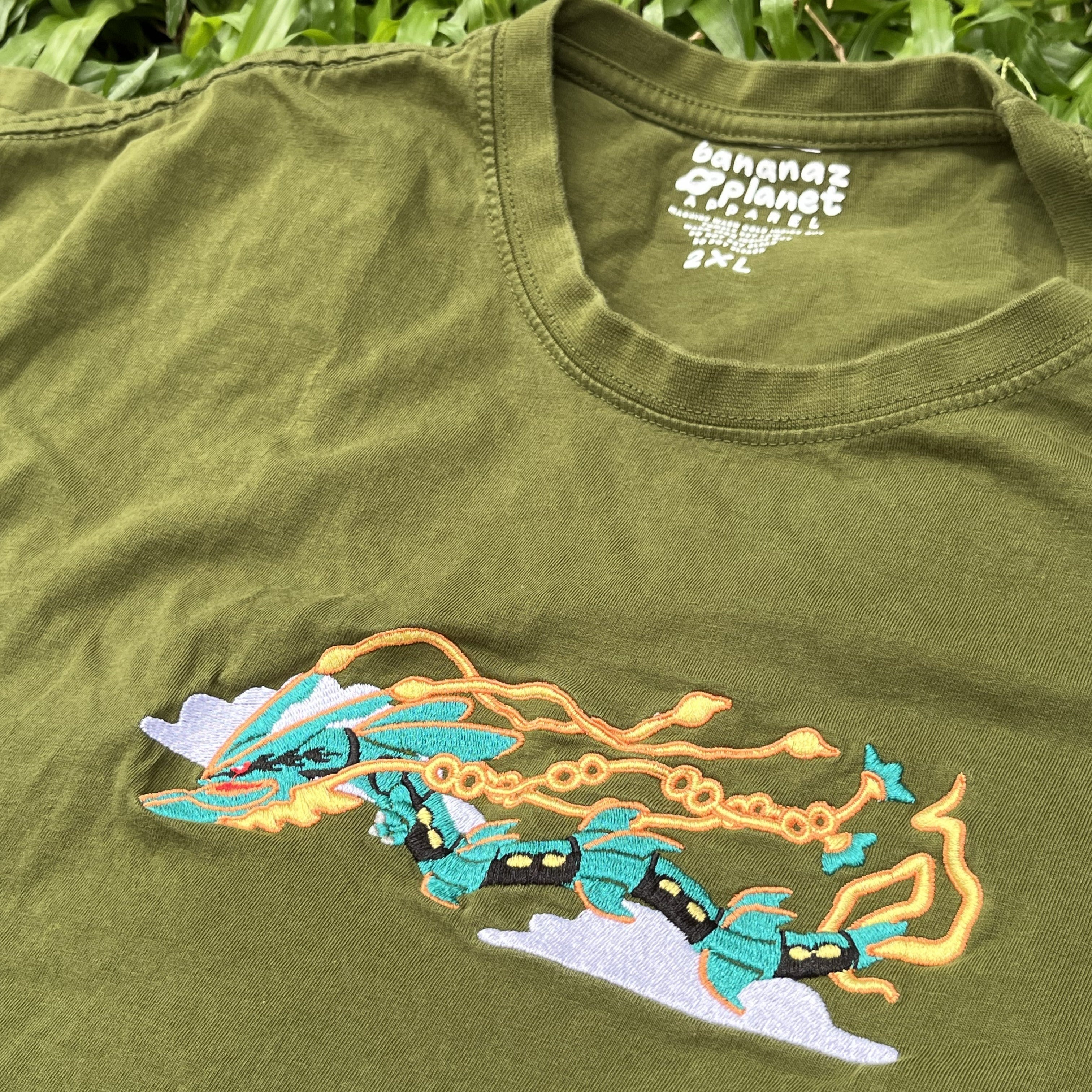 Embroidered Mega Rayquaza Shirt